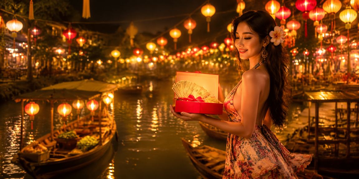 Không khí đêm hội tại Huế với người chơi trải nghiệm casino trực tuyến